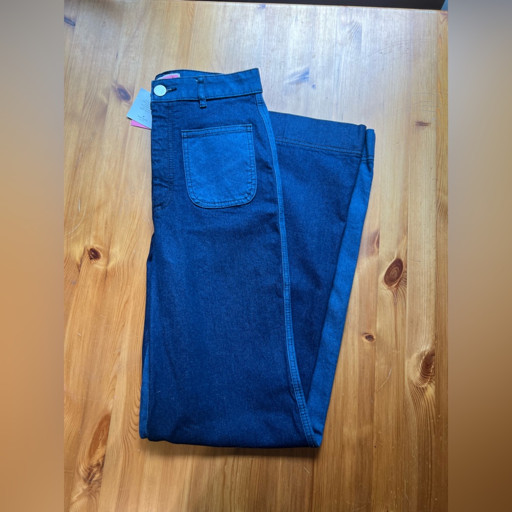 Color block jeans